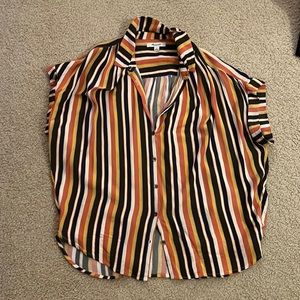 Madewell striped button down